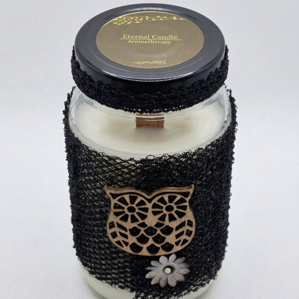Eucalyptus & Rosemary Luxury Candle | 14oz Wood Wick | Aromatherapy